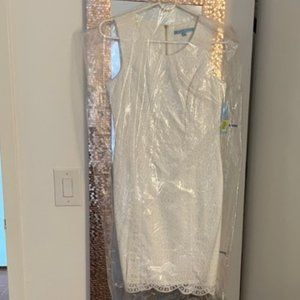 Brand New Antonio Melani White dress - Size 2